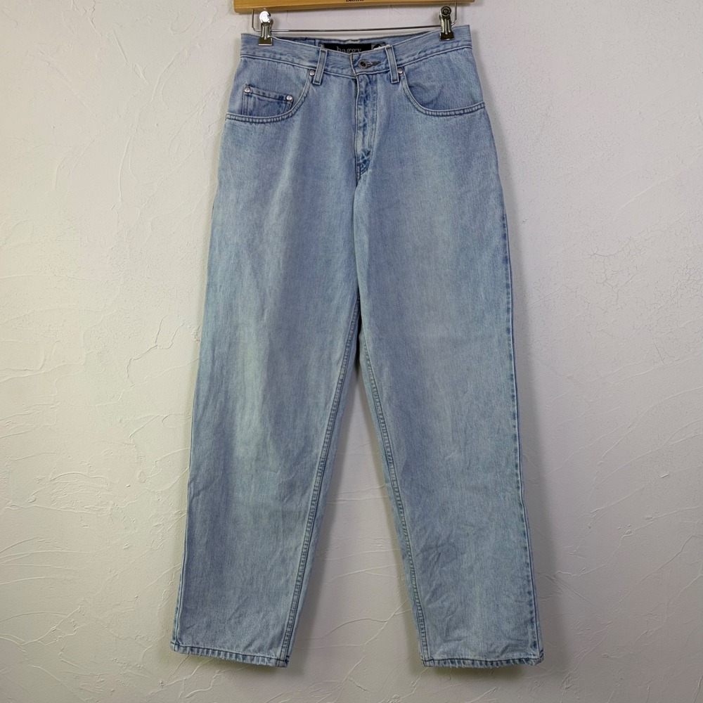 Vintage Levis SilverTab Baggy Jeans Mens W30 L32 Light Wash Denim Skate 90s